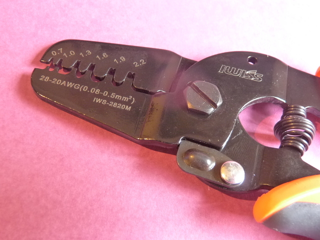 The Best Manual Crimping Pliers for Dupont, PH, XH, JST... Iwiss IWS-2820M
