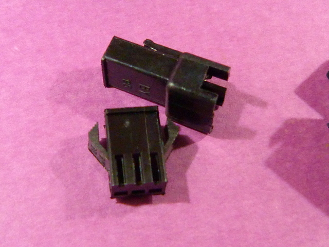 3 Pin - 3 Pair Per Pack JST SM Wire To Wire Crimp Connectors, Many Sizes Available, You Choose 