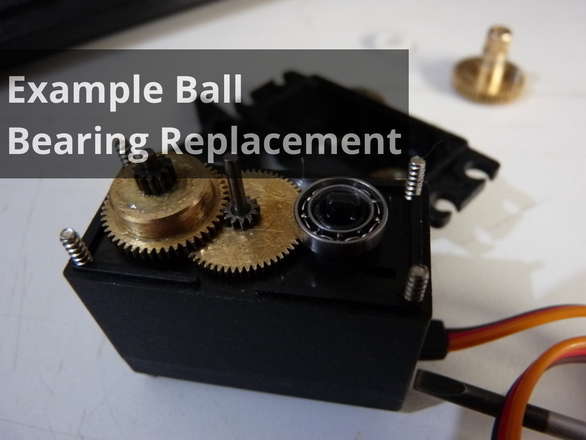 Example Ball Bearing Replacement
