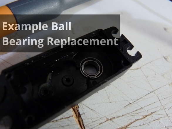 Example Ball Bearing Replacement