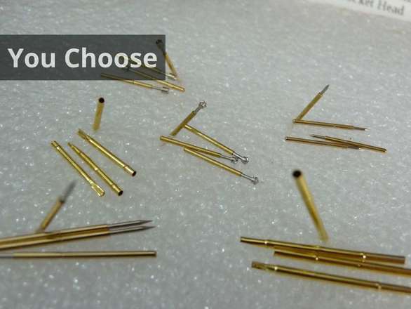 Pogo Pins, Pogo Pin Sockets, 4pcs Pack, You Choose