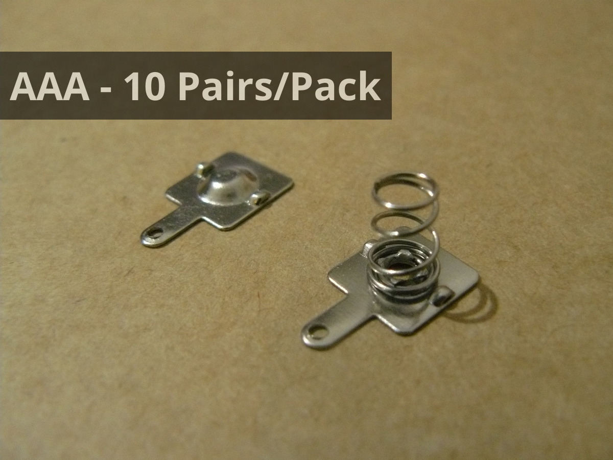 AAA Battery Cell Terminals 10 Pairs Buy Online From Christchurch