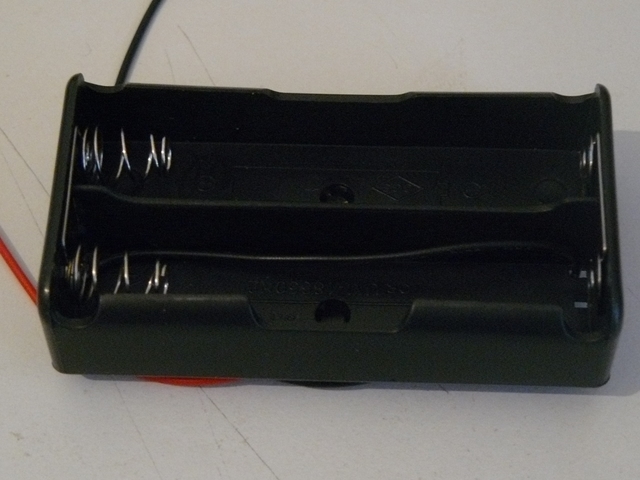 18650 (etc) 2 Cell Parallel Lithium Ion Holder