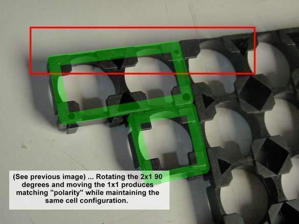 18650 DIY Battery Pack Construction Brackets Holders Frames