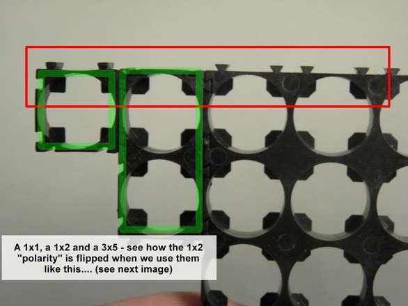 18650 DIY Battery Pack Construction Brackets Holders Frames