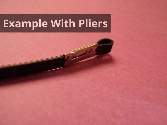 Example With Pliers