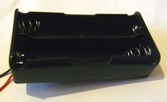 18650 (etc) 2 Cell Series Lithium Ion Holder