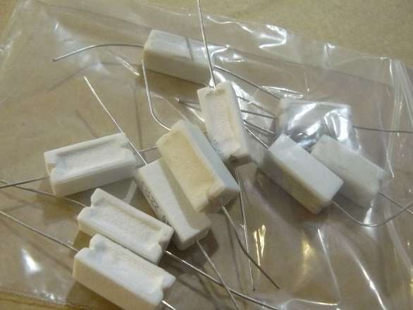 (10 of) Five Watt - 5W Wire Wound Resistors - You Choose Value - CLEARANCE