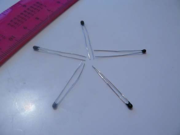 (5 of) 10k NTC Thermistor Temperature Sensor