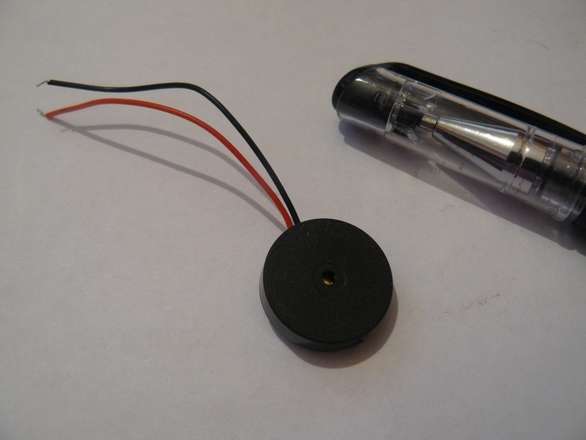 Piezo Element ("Speaker"), Passive, Cased, 16.5mm
