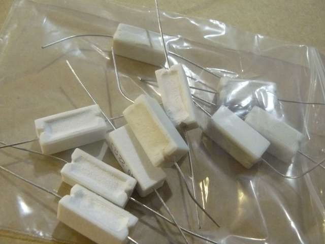 (10 of) Five Watt - 5W Wire Wound Resistors - You Choose Value - CLEARANCE