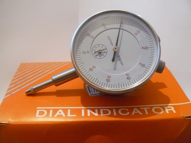 Dial Indicator 0-10mm, 0.01mm increments