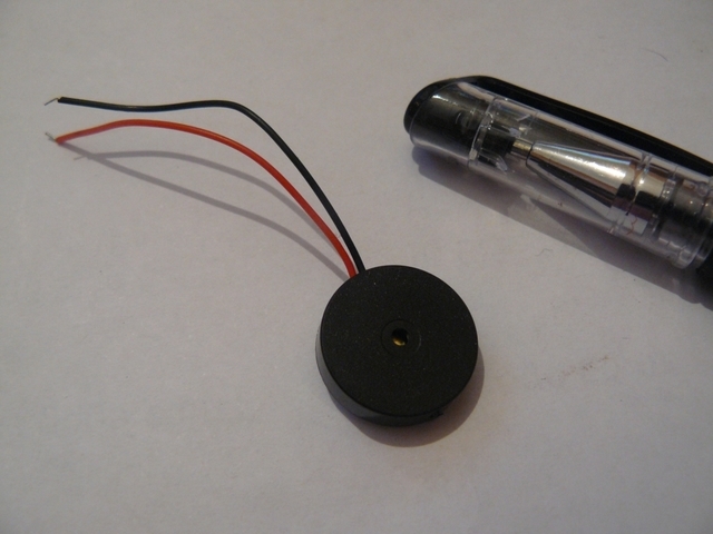 Piezo Element ("Speaker"), Passive, Cased, 16.5mm