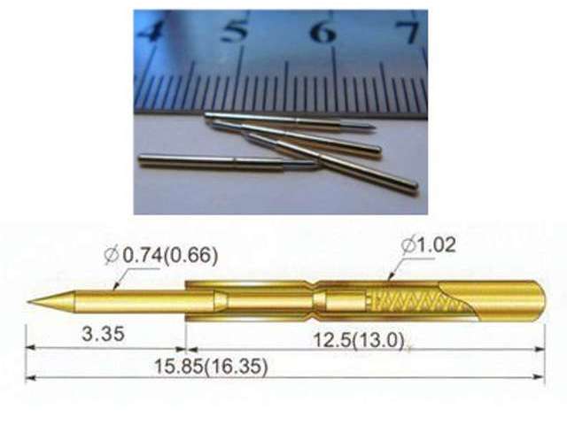 Straight P75-B1 (4 Pcs) Pogo Pins, Pogo Pin Sockets, 4pcs Pack, You Choose