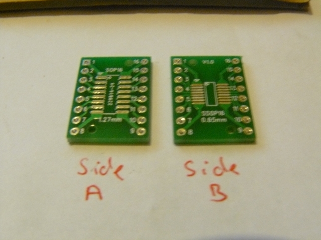 (2 of) Surface to DIP, any SOP/SSOP up to 16 pin