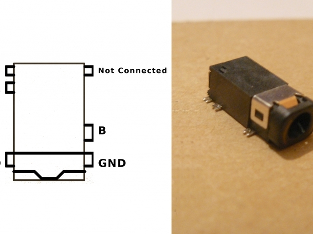 3.5mm Stereo Audio Socket, Surface Mount