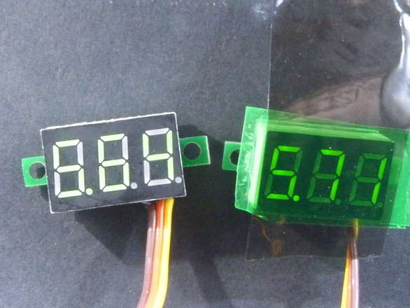 7-Segment Display Self Adhesive Colour Tint Filter Contrast Enhancment Film 
