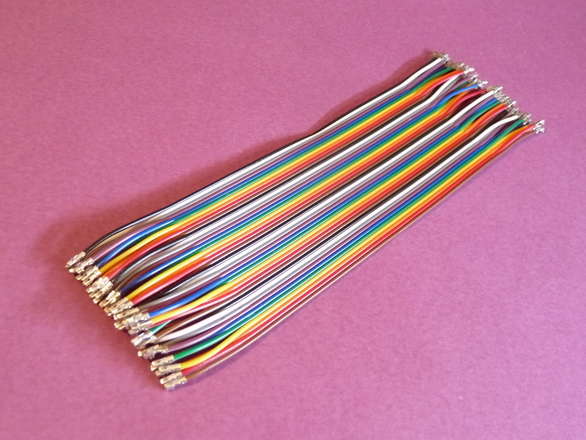 XH 2.5mm Pre Crimped WIres (40 Way), Single or Double Ended