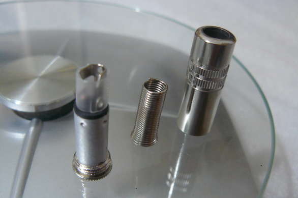 3.5mm Stereo Headphone Wire Line Cord Socket - Metal