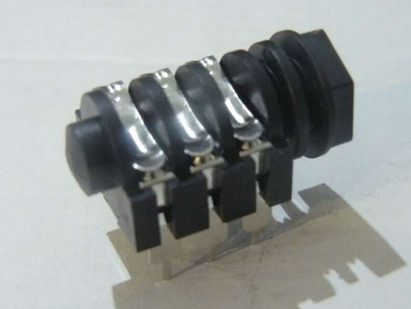 6.5mm (1/4 Inch, 6.35mm) Stereo Audio Headphone TRS Socket PCB/Panel