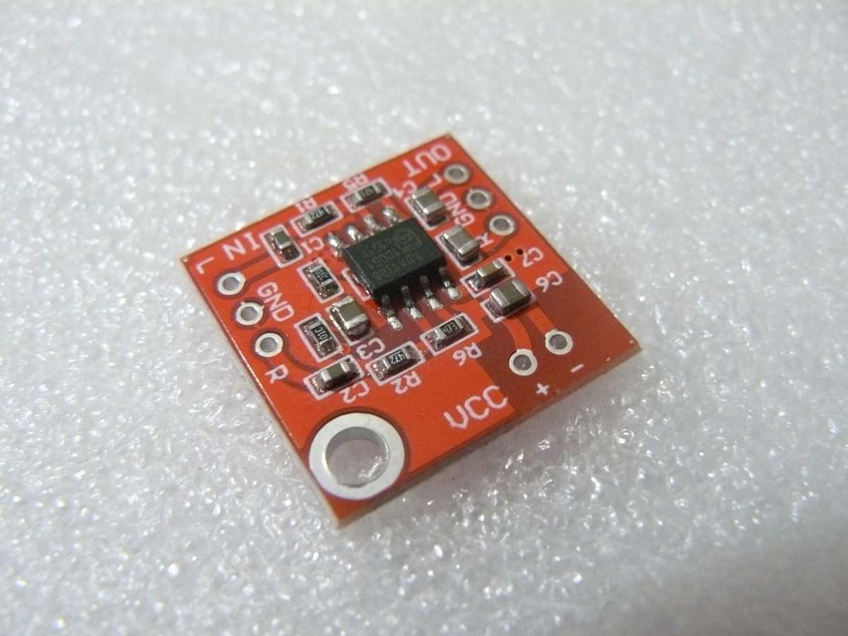 Earphone Driver Module Stereo Headphone Driver Module (Headphone Amplifier / Preamp), Red ...