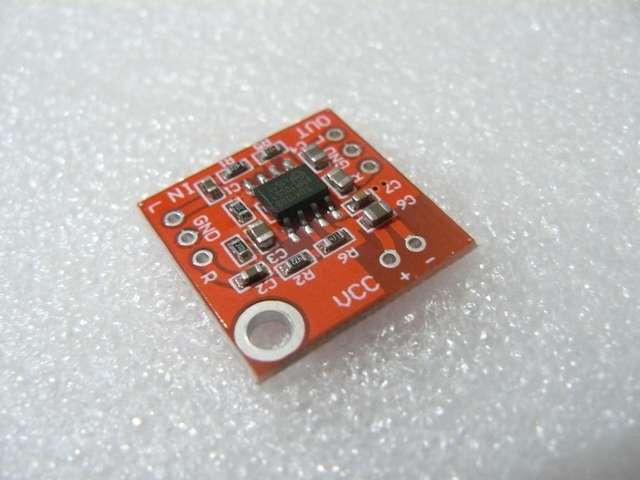 Stereo Headphone Driver Module (Headphone Amplifier / Preamp), Red