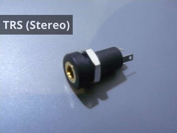 3.5mm Stereo ( TRS ) Audio (Headphone) Socket Panel