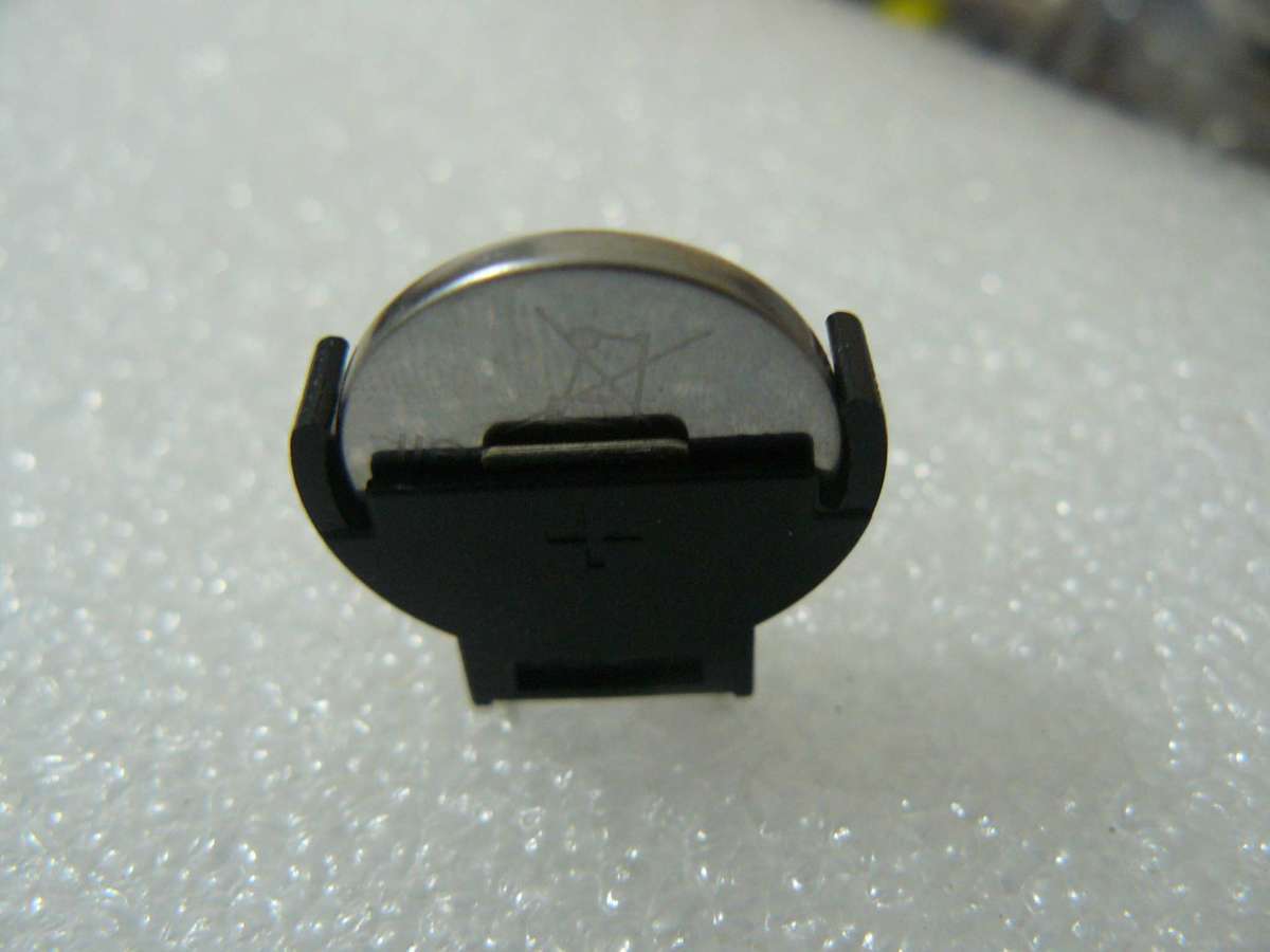 CR2032 (etc) Button Cell Vertical PCB Mount Holder Buy Battery