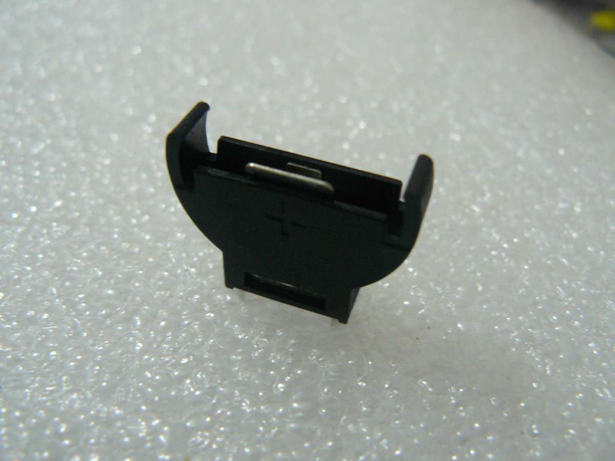 CR2032 (etc) Button Cell Vertical PCB Mount Holder Buy Battery