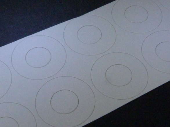 18650 Insulator Washer Insulating Washer Paper Washer - 10 Pcs/Sheet