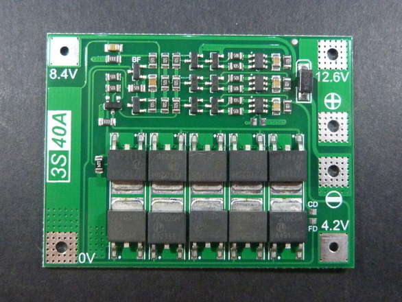 40A Lithium Ion Protection Module BMS Choose 3S 12.6V / 4S 16.8V