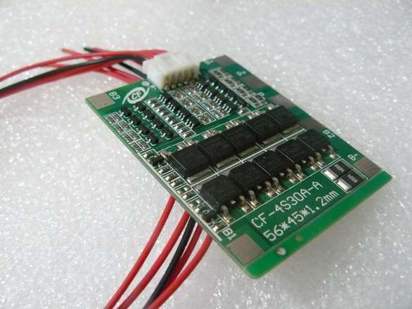 4S Lithium Ion Balance and Protection Module, 30A BMS