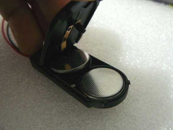 Dual CR2032 (etc) Button Cell Holder - Line, Switched, Series, Flat Type