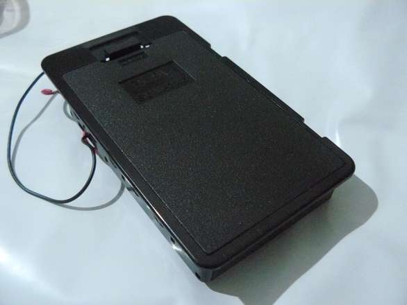 AA Battery 6 Cell Series Holder - Panel Mount With Door