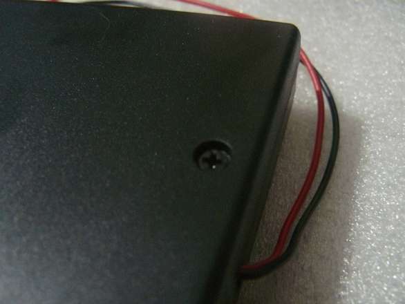 AA Battery 4 Cell Series Holder with Lid, Screw and Switch