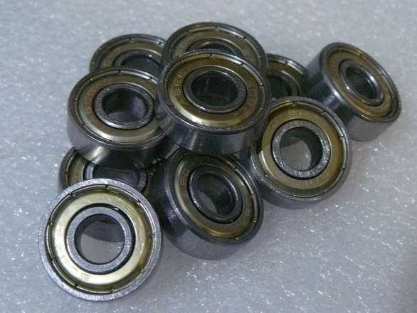 608ZZ 8mm (inside) roller bearings