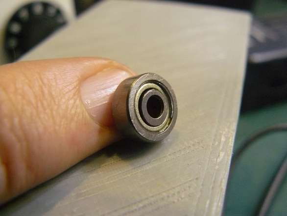 (2 of) 623ZZ 3mm (inside) roller bearing (3mm ID, 10mm OD, 4mm Thick)