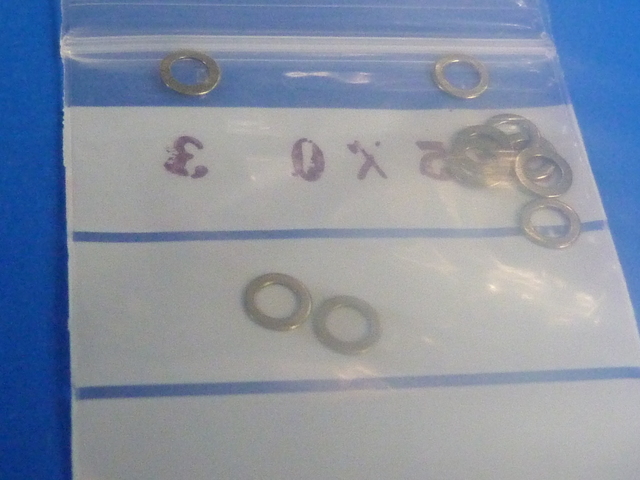 3x5mm - 0.3mm Thick Bearing Shim Washers