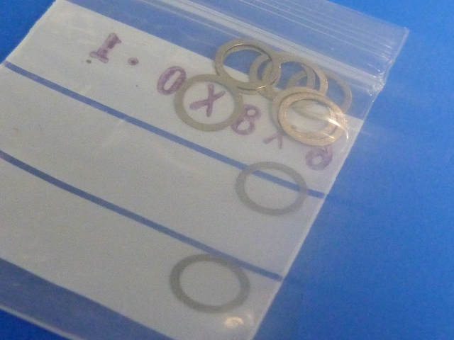 6x8mm - 0.1mm Thick Bearing Shim Washers