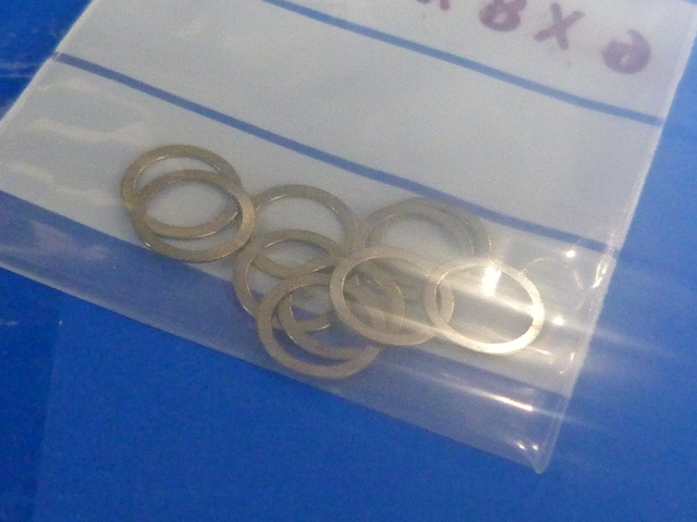 6x8mm - 0.3mm Thick Bearing Shim Washers