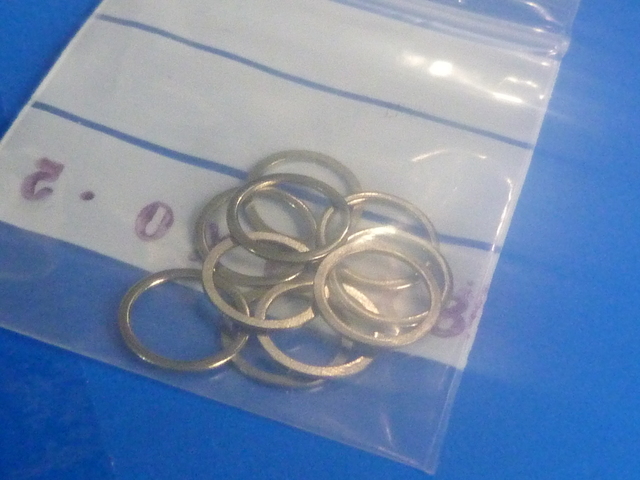 8x10mm - 0.5mm Thick Bearing Shim Washers