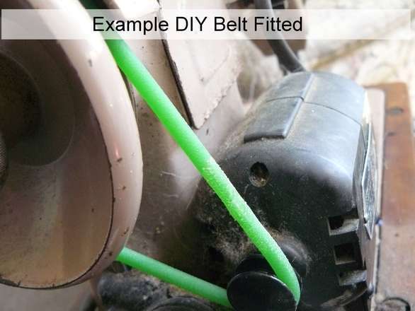 DIY PU Drive Machine Belt Open Loop Easy Join, You Choose Thickness, Per 50cm