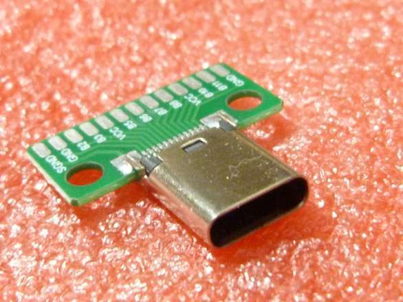 USB Type-C Female Socket Breakout Board