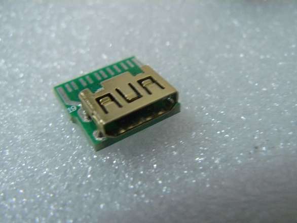 Mini-HDMI Socket Presoldered on a Breakout Board
