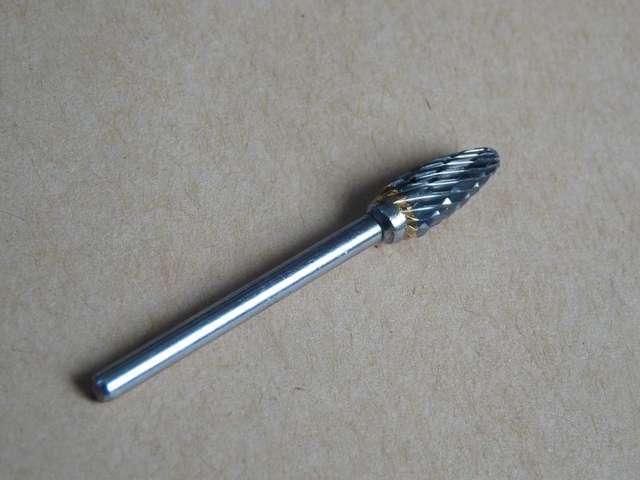 Carbide Burr 3mm Shaft To Fit Dremel Rotary Tool for Engraving, Carving...