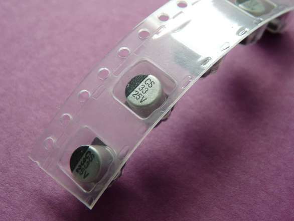 Electrolytic Capacitors, Surface Mount, You Choose Value
