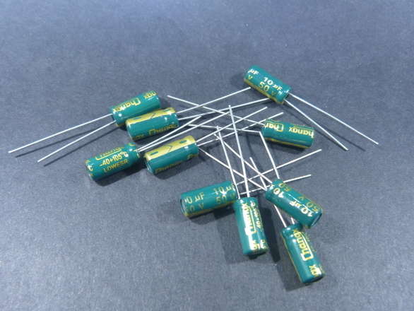 Electrolytic Capacitors, Through Hole Capacitor, You Choose Value