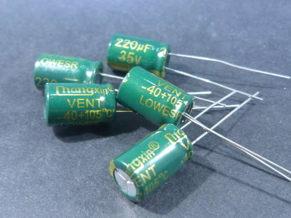 Electrolytic Capacitors, Through Hole Capacitor, You Choose Value
