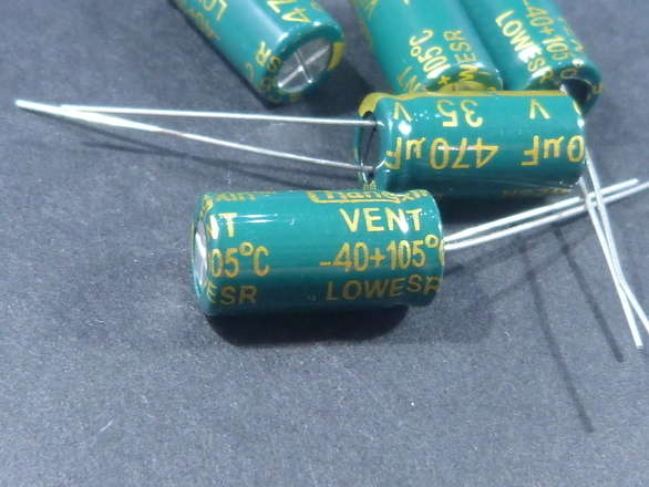 Electrolytic Capacitors, Through Hole Capacitor, You Choose Value