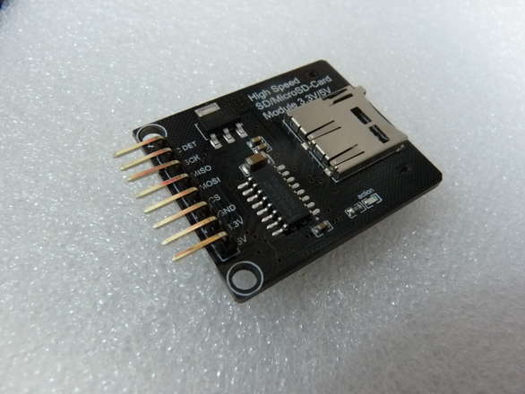 Combination Micro SD / Full Size SD Card Reader/Writer For Arduino, 5v Ready